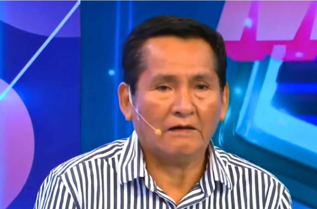 Óscar Custodio ofreció disculpas públicas a Naldy Saldaña y admitió haber tomado una decisión equivocada. (Foto: Captura de YouTube / "Magaly TV La Firme")