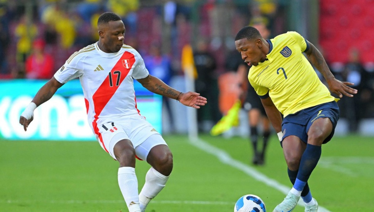 Perú vs. Ecuador por Eliminatorias 2026. (Foto: AFP)