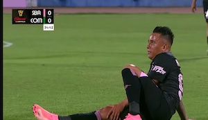 Christian Cueva se lesionó en su debut en el Sport Boys: Solo jugó 34 minutos | VIDEO