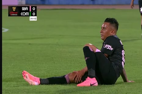 Christian Cueva se lesionó en su debut en el Sport Boys: Solo jugó 34 minutos | VIDEO