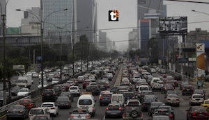 El infernal caos vehicular de Lima