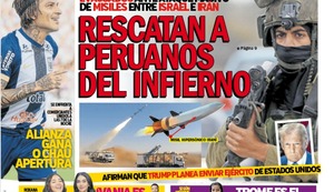 RESCATAN A PERUANOS DEL INFIERNO