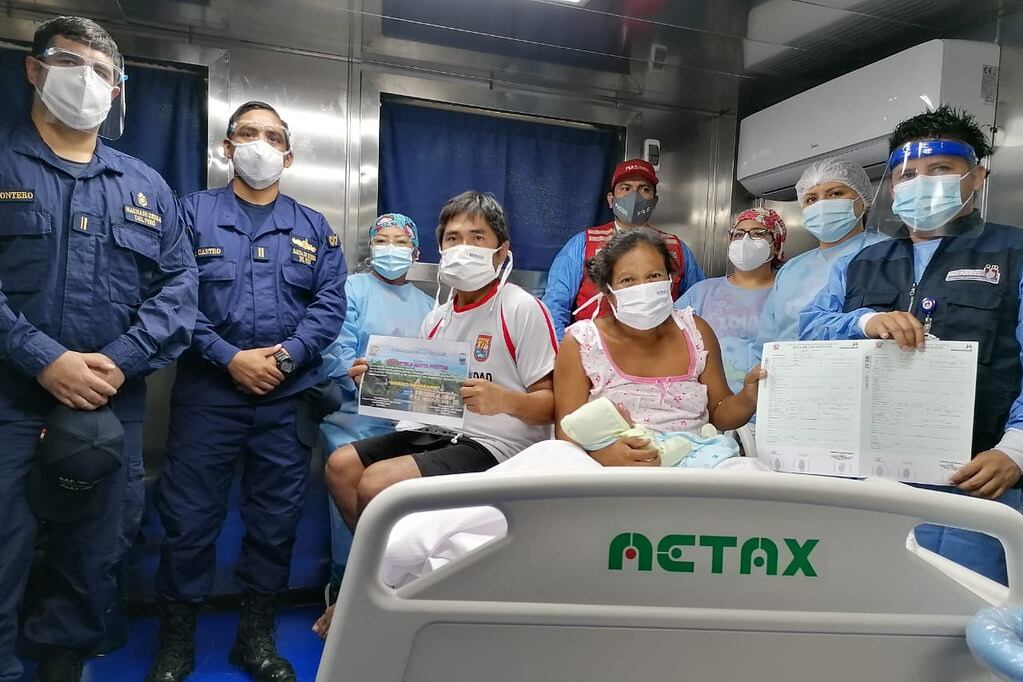 La bebé inició el trámite de su documento nacional de identidad con la Reniec (Foto: Midis)