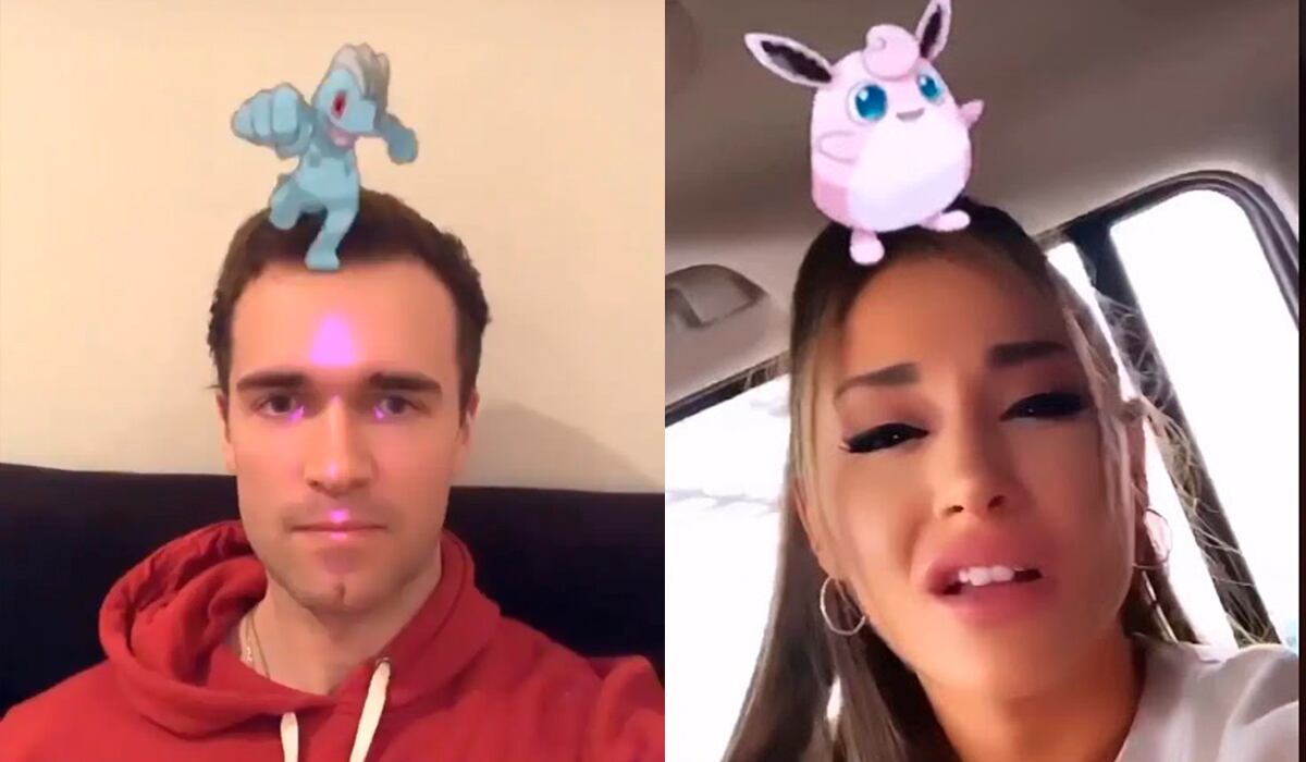 Así puedes activar el filtro de Pokémon en Instagram. (Foto: Nintendo)