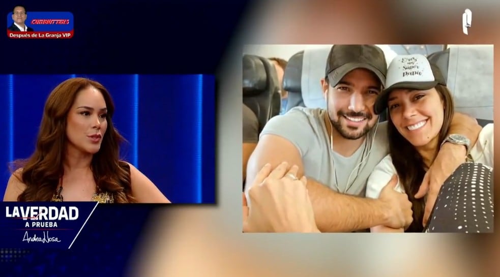 Karen Schwarz revela detalles del inicio de su relación con Ezio.