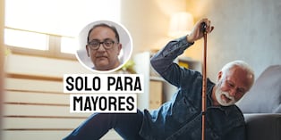 Fractura de cadera en adultos mayores. Foto: composición/Istock