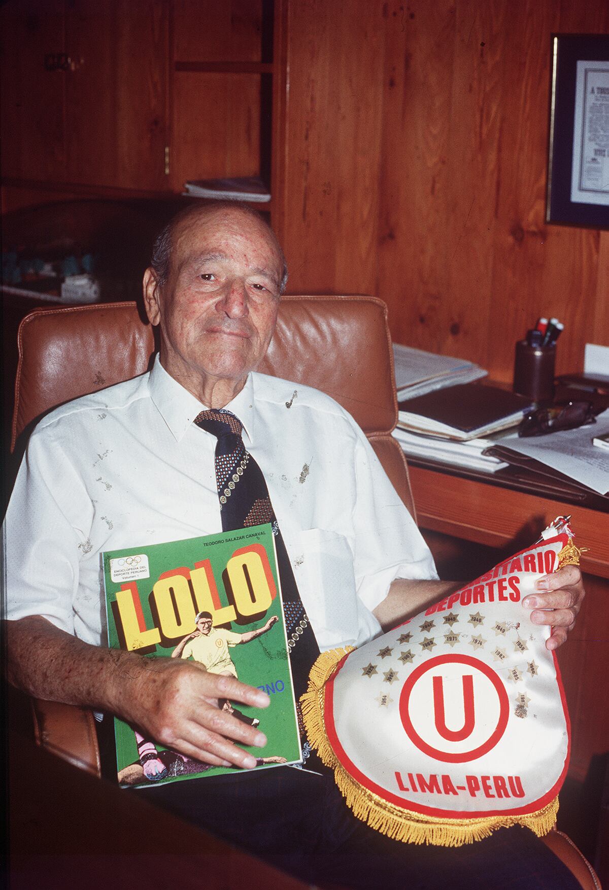 'Lolo' ejerció el periodismo y hasta tuvo su propia revista deportiva