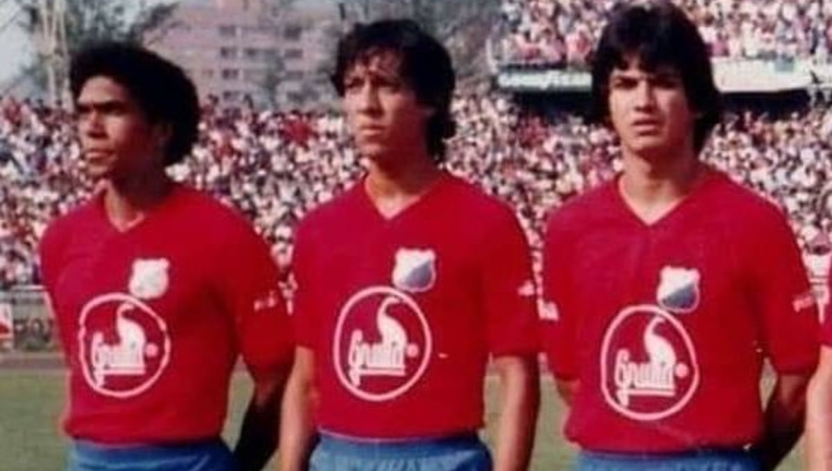 Jorge Olaechea, Eduardo Malásquez y Franco Navarro jugaron juntos en Independiente Medellín. (Foto: DIM)