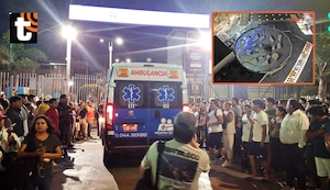 Tragedia en Trujillo: Hombre pierde una pierna tras caída del techo del patio de comidas de centro comercial