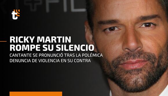 Ricky Martin: esto dijo el cantante tras archivarse la denuncia en su contra de acoso, violencia e incesto