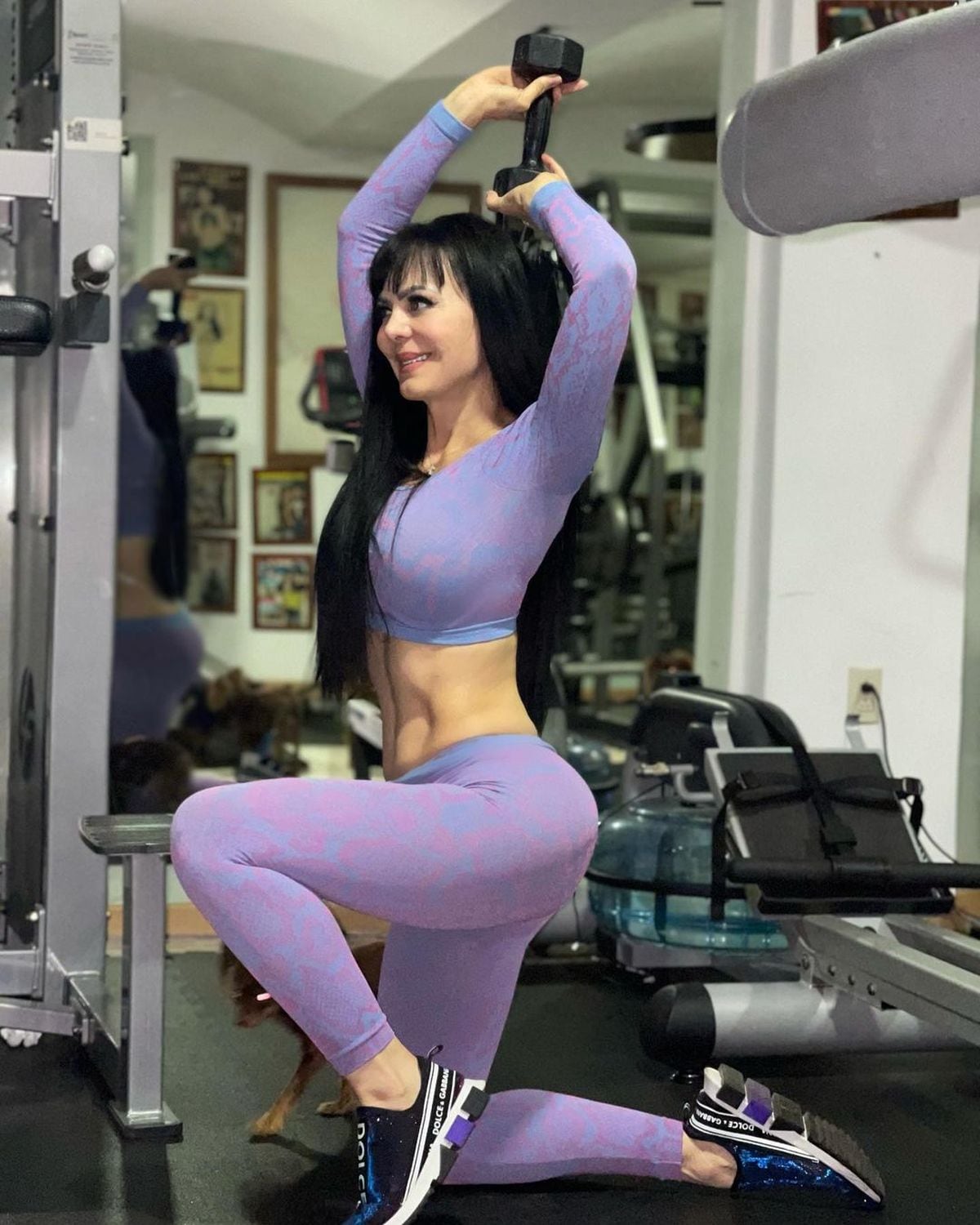 La artista es adepta a la vida fitness (Foto: Maribel Guardia / Instagram)