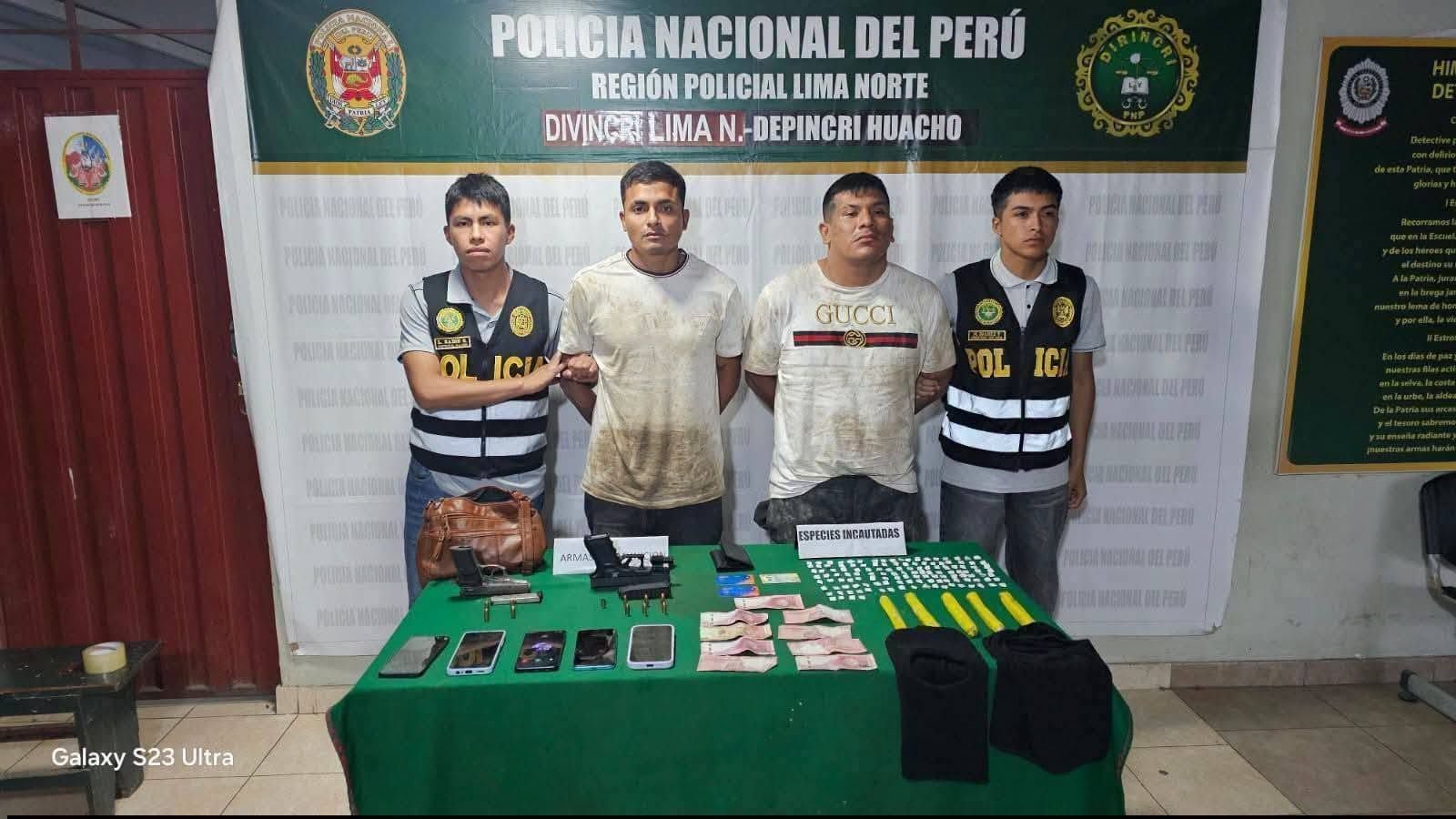 Los Chukis Sanguinarios del Norte Chico habrían participado en otros asaltos. Foto: Difusión