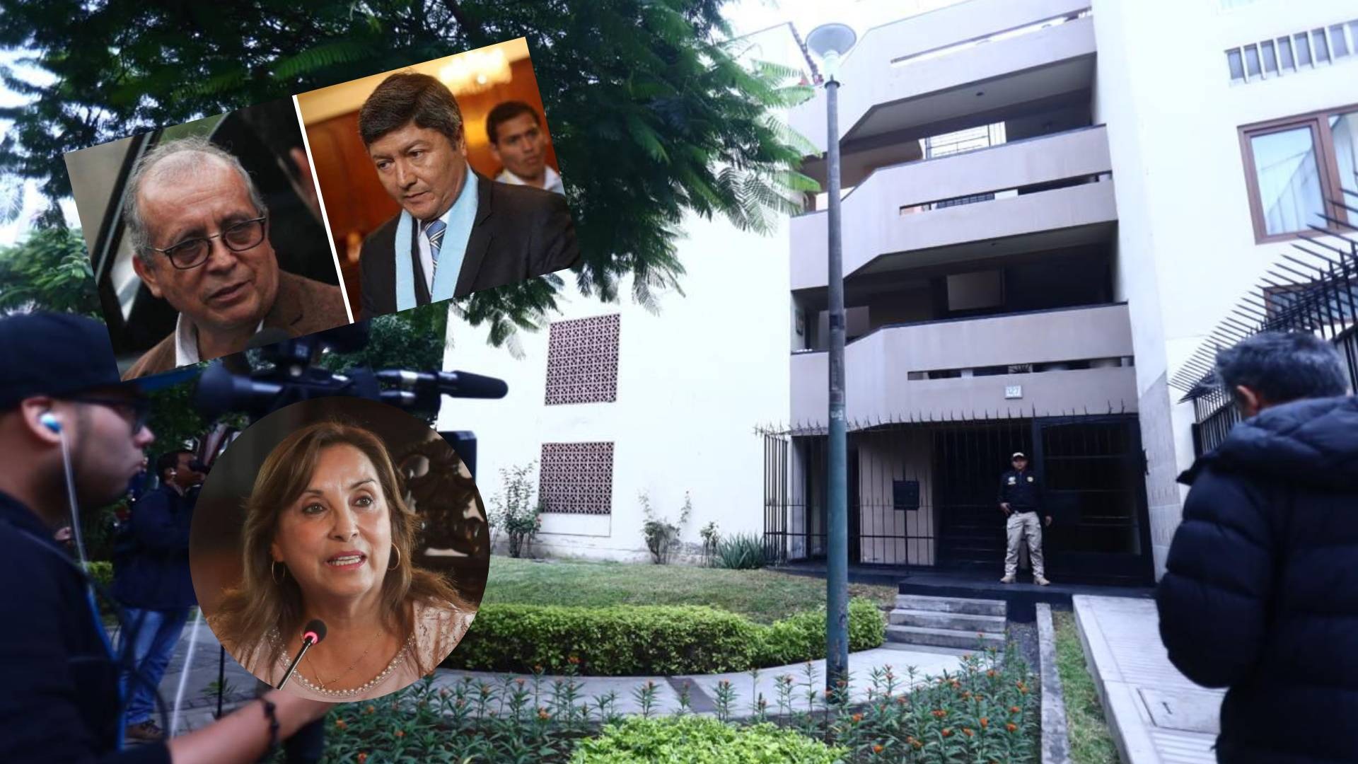 Detienen a hermano y abogado de Dina Boluarte.