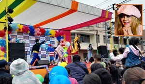 Pequeños le rindieron homenaje a Yola Polastri por el Dia del Niño