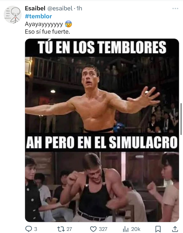 Trome| Memes del temblor en Lima del martes 23 de julio 2024 (Fotos: Twitter)