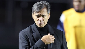 Extécnico de Universitario Fabián Bustos fue cesado en el Millonarios de Colombia