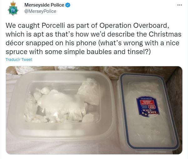 La policía desbarato uno de los sindicatos regionales de la droga más importantes. (Foto: The Merseyside Policie/Twitter)