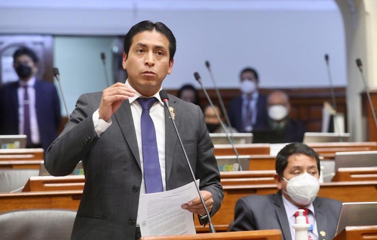 El parlamentario Freddy Díaz fue denunciado por una presunta violación sexual en contra de una trabajadora del Parlamento | Foto: Congreso de la República