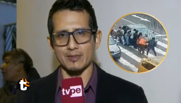 TROME - Esposa de herido en accidente en la av. Abancay rompe en llanto: “Está con el cráneo expuesto, inducido a coma”