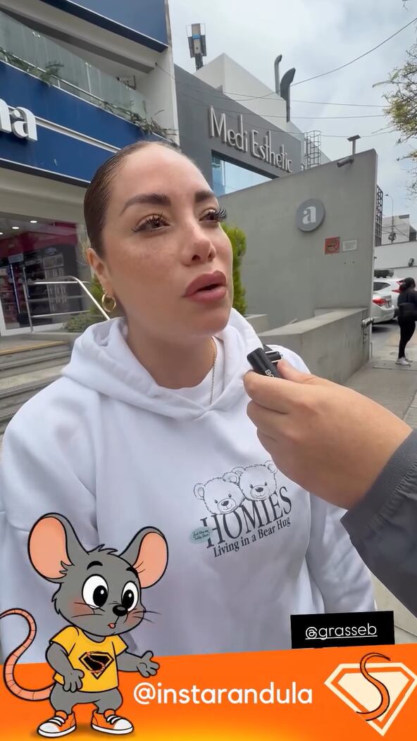 Modelo habló sobre Álvaro Rod. (Fuente: Instarándula)