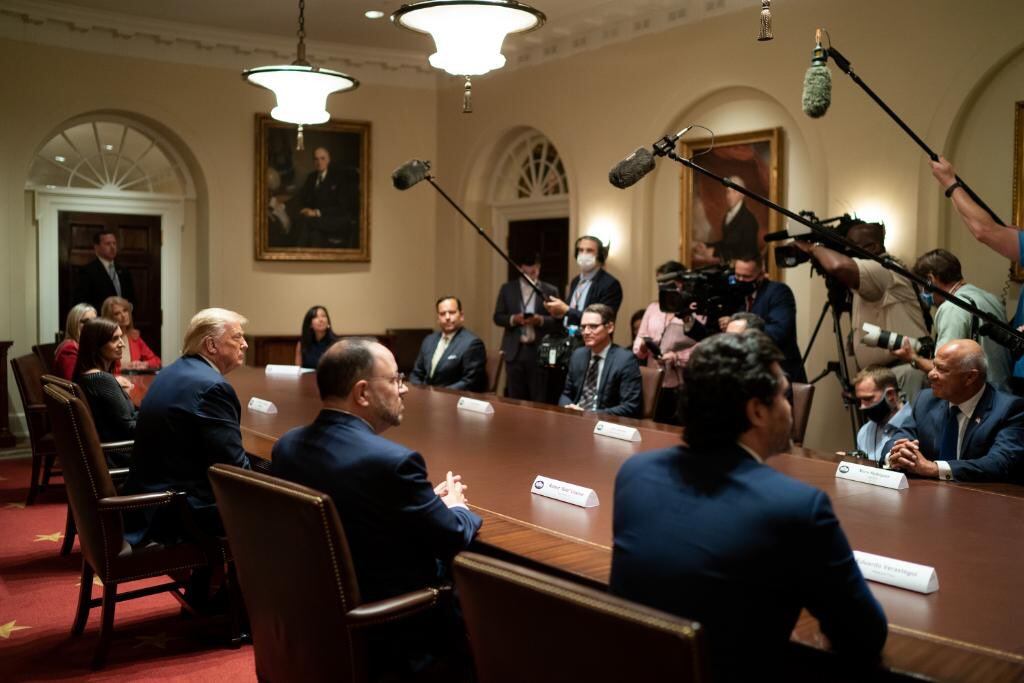 Eduardo Verástegui podría trabajar junto a Donald Trump en la Casa Blanca (Foto: Eduardo Verástegui / Twitter)