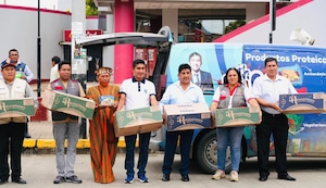 Distrito de Kimbiri recibe ayuda después de inundaciones