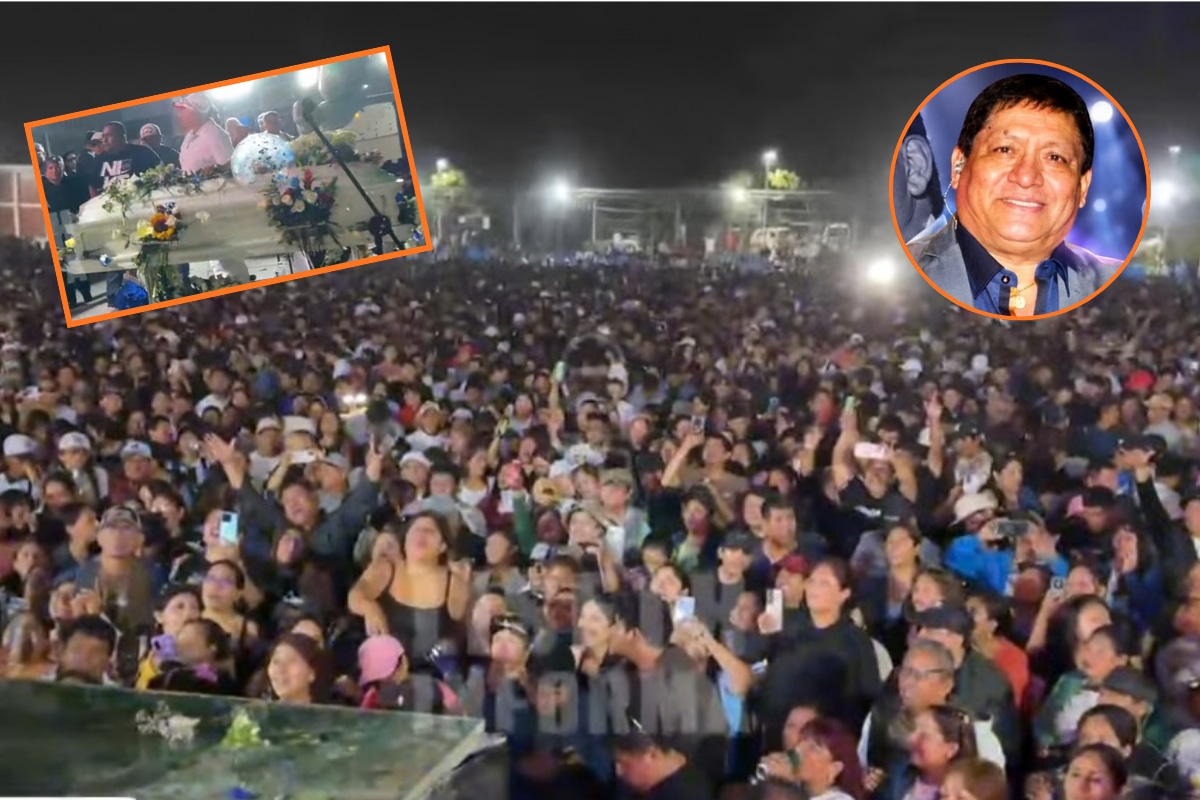 Miles de fans acudieron a darle la despedida al recordado Pascualillo Coronado. (Liseth Informa / Redes sociales)