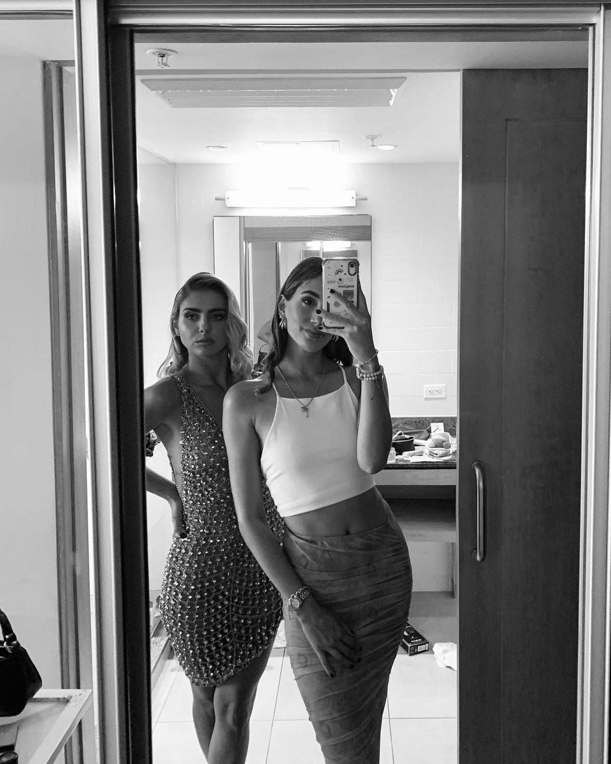 Michelle junto a su prima Marielle (Foto: Marielle Rusga / Instagram)