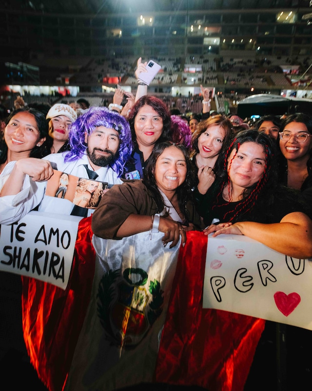 Concierto de Shakira en Lima 2025. Foto: Difusión