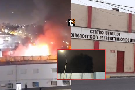 Motín en Maranguita: Internos provocaron voraz incendio en el establecimiento