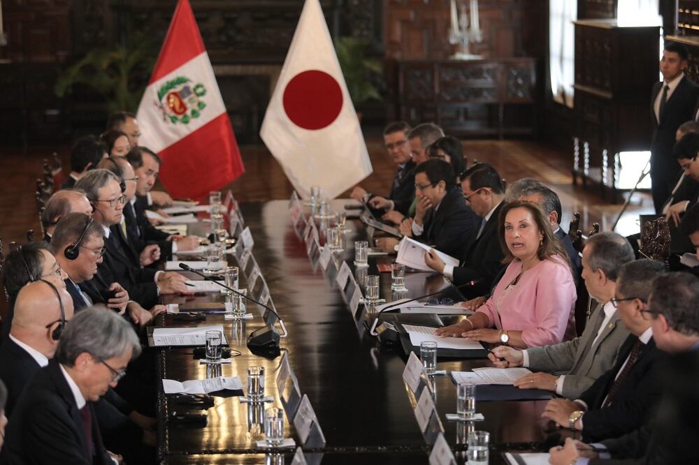 Primer ministro japonés, Shigeru Ishiba, anunció medida durante la visita oficial del mandatario japonés a Palacio de Gobierno. Foto: GEC