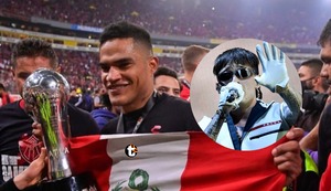 Peso Pluma es hincha de futbolista peruano Anderson Santamaría y lo despide con tristeza: “Gracias por todo, Muralla”