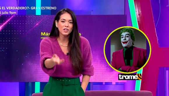 Jazmín Pinedo: Compararon su vestuario con el Guasón de Batman en vivo