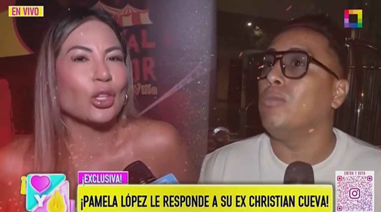 Pamela López explota contra Christian Cueva y anuncia que le mandará carta notarial por decir que le dio 80 mil soles.