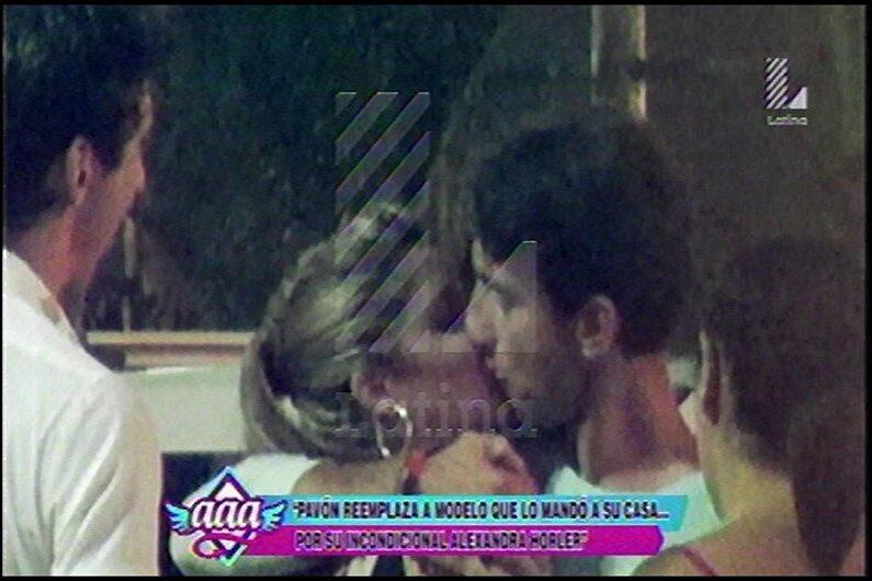 Antonio Pavón y Alexandra Horler captados en 2015 (Foto: Captura Latina)