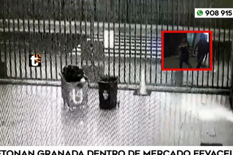 ¡TERROR! Detonan granada en mercado al costado de Plaza Norte y dejan dos heridos: Comerciantes corren de...