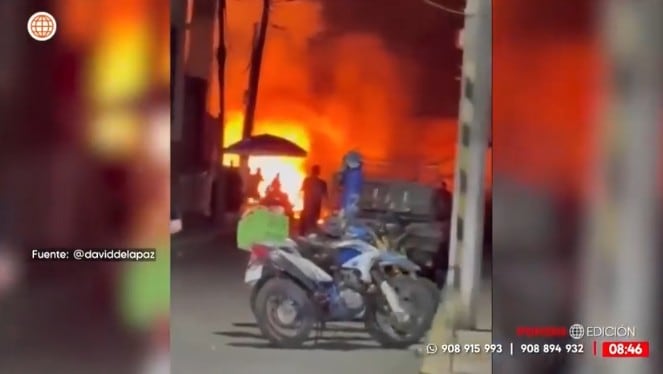 Bomberos y autoridades llegaron para ayudar a las víctimas.