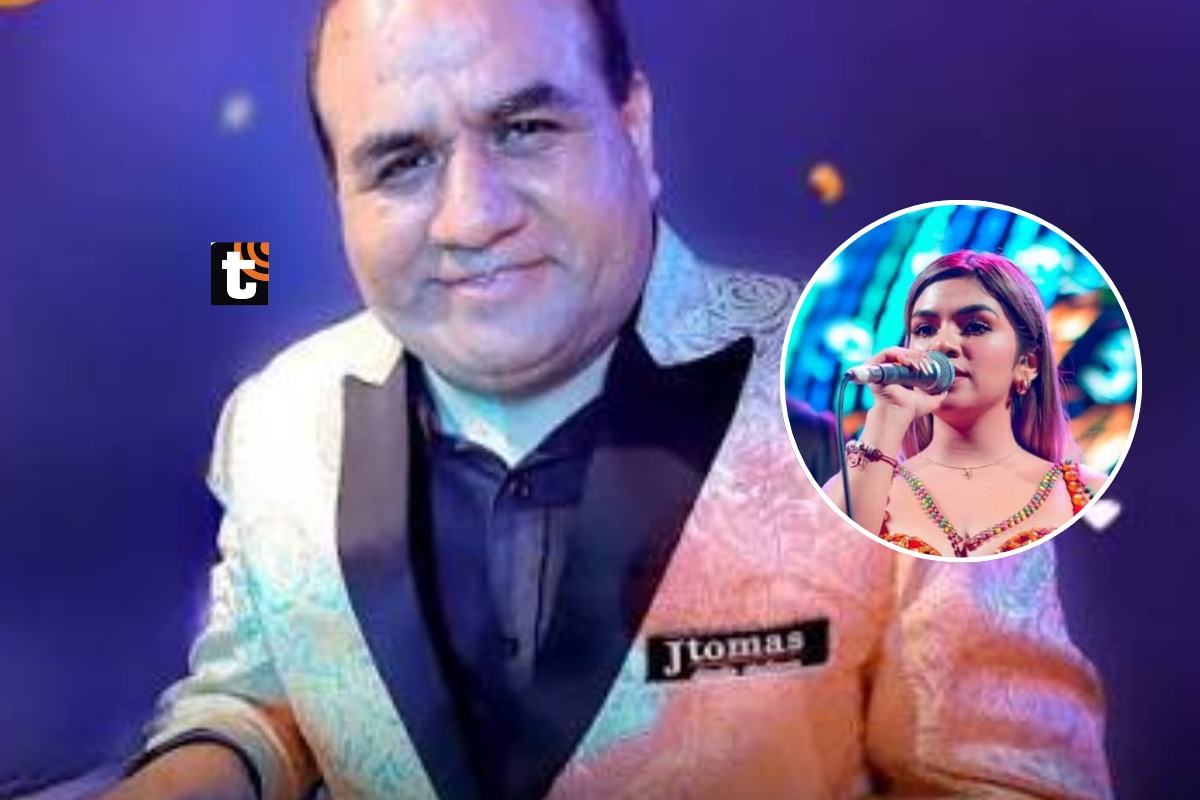 César Sánchez, director musical de la agrupación de cumbia La Bella Luz.