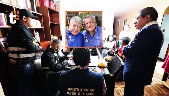 TROME - Fiscalía allana casa de Óscar Acuña, hermano de César Acuña, por red criminal en Qali Warma