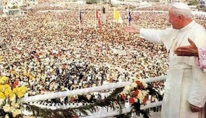 El papa de vuelta al Perú