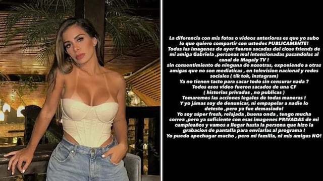 “Ya fue demasiado”: Vanessa López estalla por difusión de videos de su cumpleaños