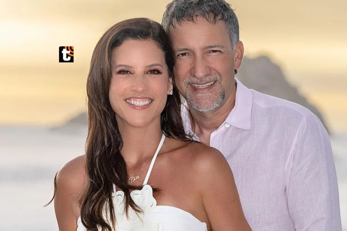 María Pía Copello y su esposo Samuel Dyer.