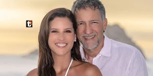 María Pía Copello y su esposo Samuel Dyer.