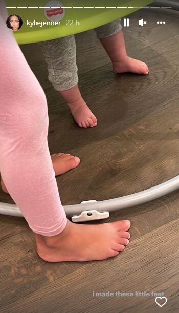 Kylie Jenner dejó ver más detalles de su último bebé. (Foto: @kyliejennerv / Instagram)