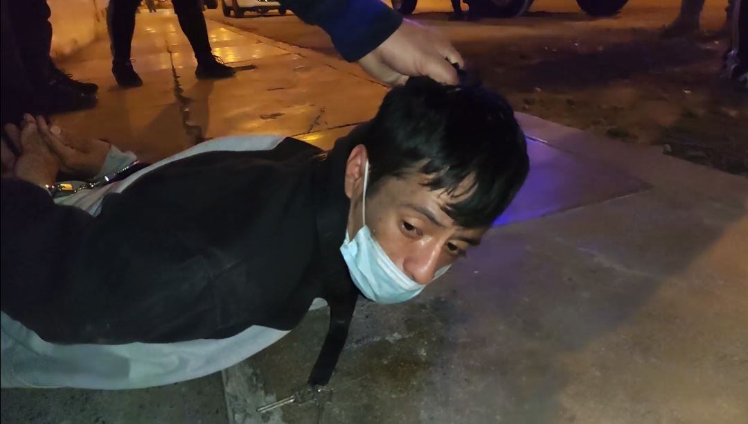 Delincuentes cayeron en flagrancia.