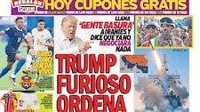 TRUMP FURIOSO ORDENA MÁS ATAQUES