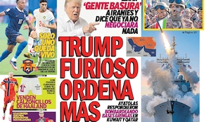TRUMP FURIOSO ORDENA MÁS ATAQUES