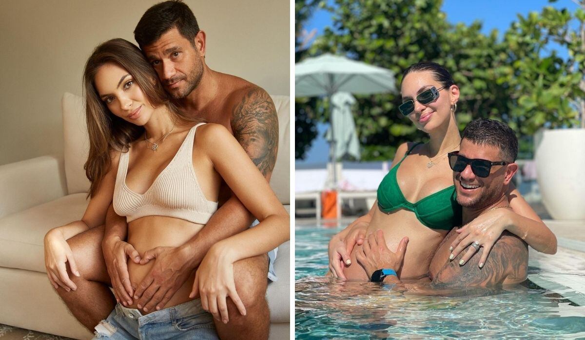 Yaco Eskenazi y Natalie Vértiz esperando a su segundo hijo (Foto: Natalie Vértiz / Instagram).