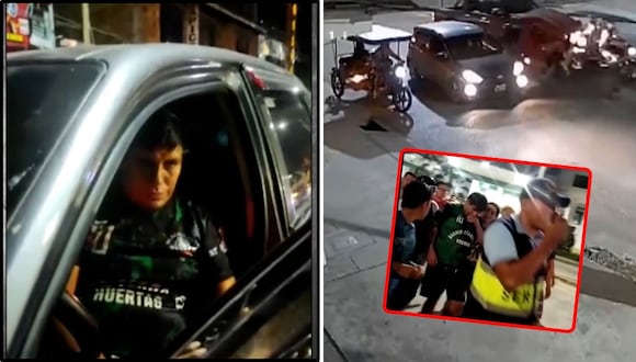 Accidente automovilístico en Tarapoto