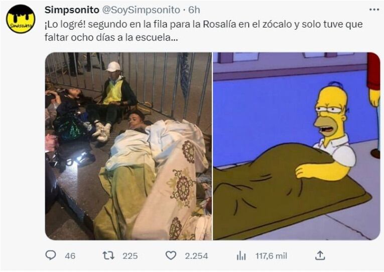 Rosalía en México. Foto: difusión